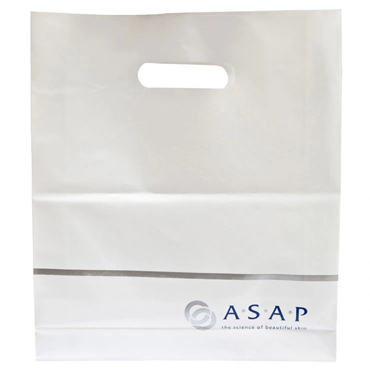 White LDPE Shopping Bags for Gift Packing (FLD-8622)