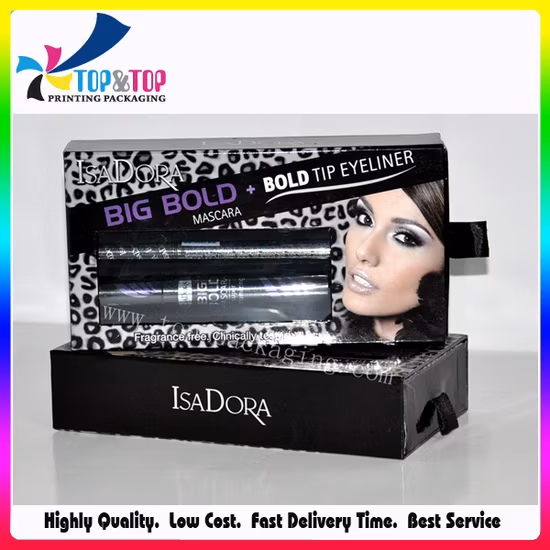 Customized Luxury Black Eyelashes Box