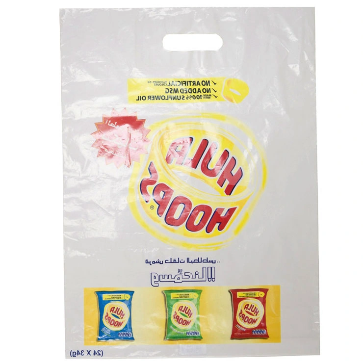 White LDPE Shopping Bags for Gift Packing (FLD-8622)