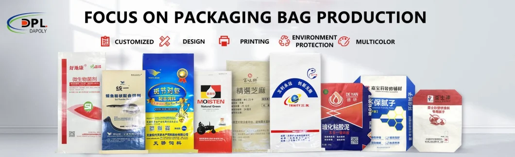 100% Virgin Full Color Printed Clear Plastic Heat Seal Rice Bag Packaging 20kg 25kg Sack Bag PP Woven Sack Hot Selling