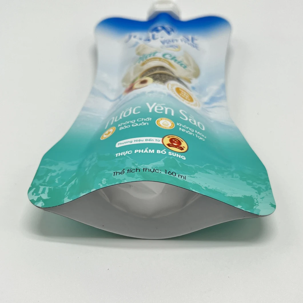 Packaging Plastic Drink Pouches with Spout