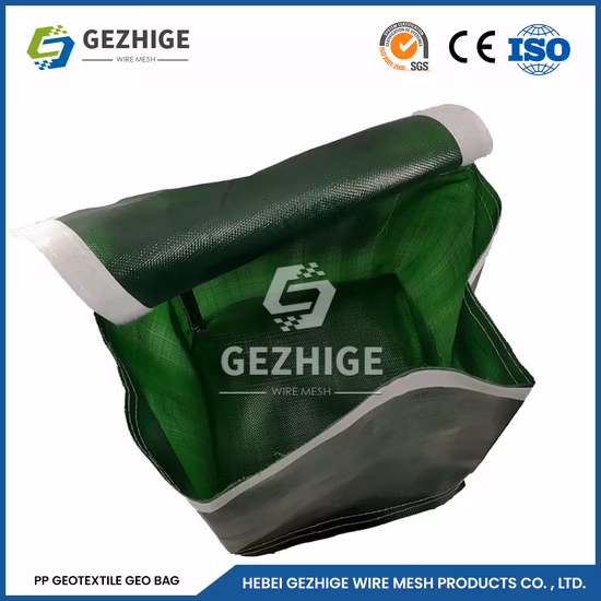 Gezhige Hexagonal Plastic Coated Steel Wire Gabion Net Suppliers 2.0*1.5*1.0 M Gabion Mehs Galvanized China Non-Toxic Geo-Textile Lined Gabion Bag