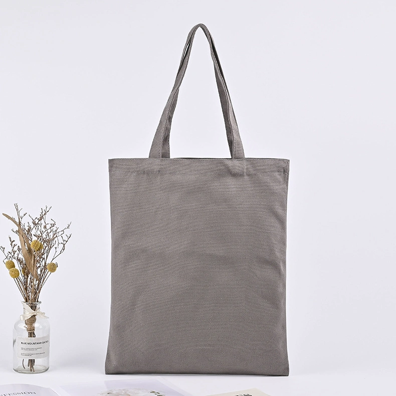 Reusable Wholesale Recycle Pink Color Simple Printing Heavy Canvas Cotton Plain Tote Bag for Shopping Custom Logo