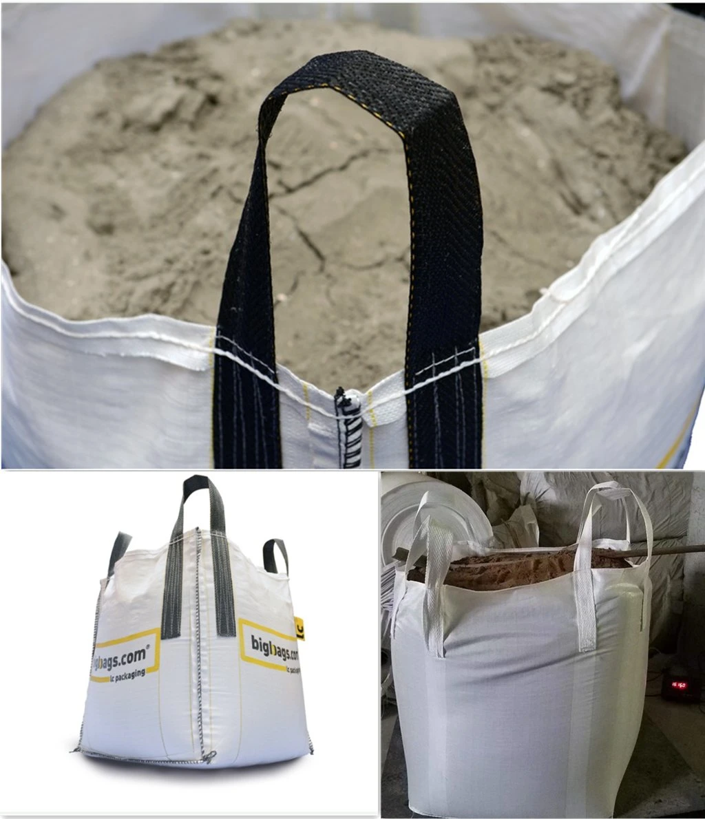 4 Corner Loops Builders Bag FIBC Cement Sand Ton Bag Bulk Packaging