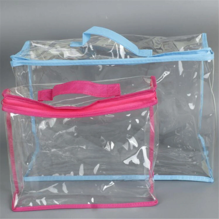 Home Textile Quilt Bag Comforter Bag Transparent PVC Bag