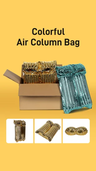 Opaque Gift Packing Air Column Bag with Cover