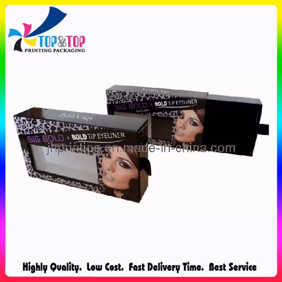 Customized Luxury Black Eyelashes Box