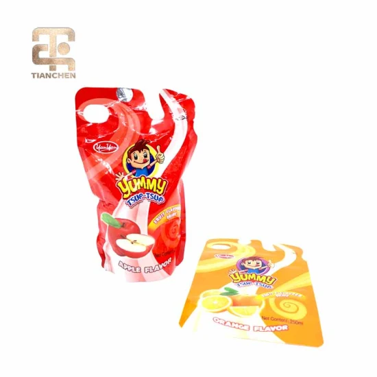 Spout Pouch Liquid Juice Detergent Powder Plastic Ice Popsicle Food Packaging Bags