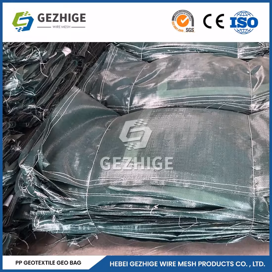 Gezhige Hexagonal Plastic Coated Steel Wire Gabion Net Suppliers 2.0*1.5*1.0 M Gabion Mehs Galvanized China Non-Toxic Geo-Textile Lined Gabion Bag
